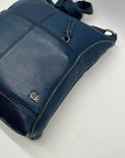 The Sak Blue Leather Crossbody Bag