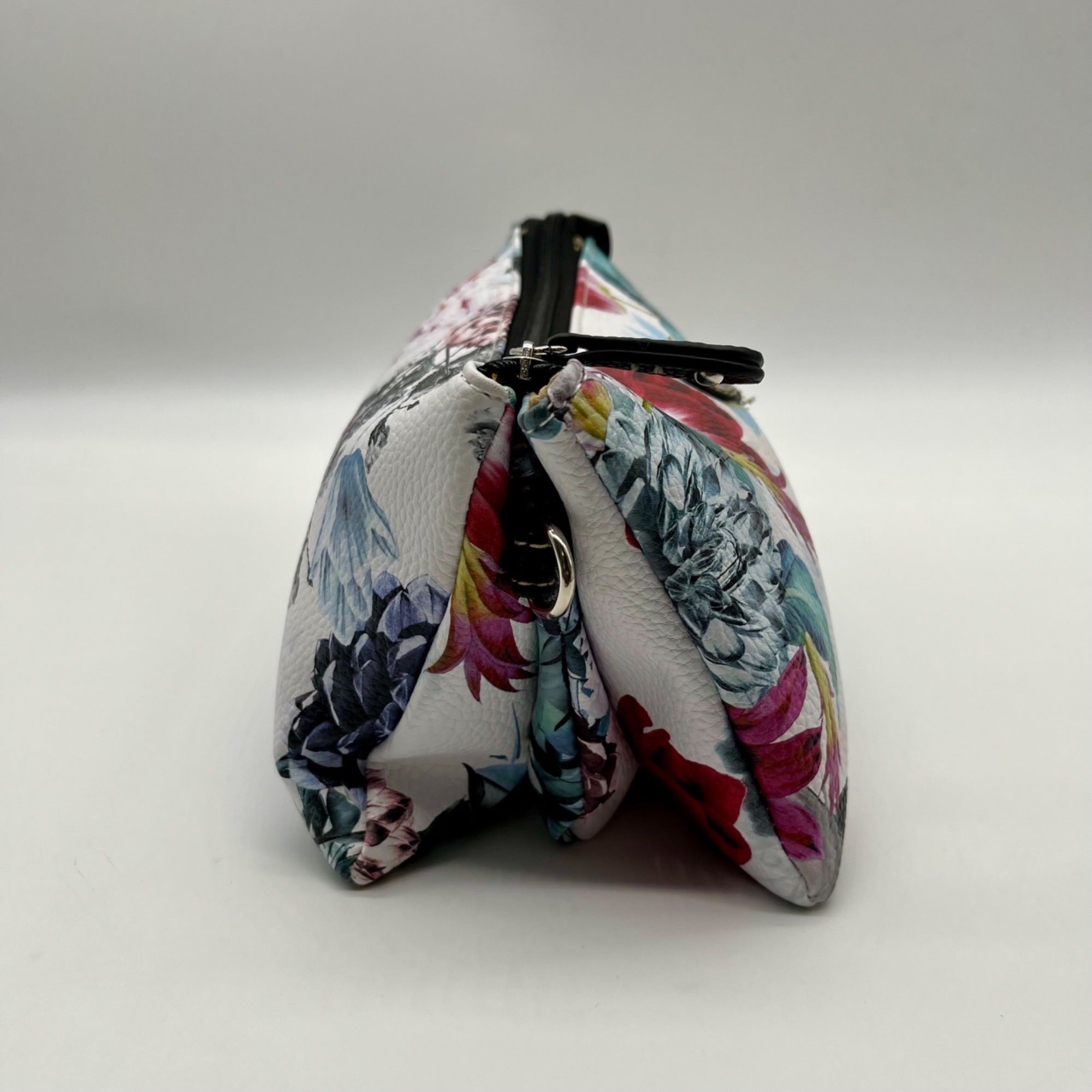Stone &amp; CO Floral Print Leather Wristlet Bag