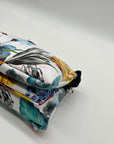 Stone & CO Floral Print Leather Wristlet Bag