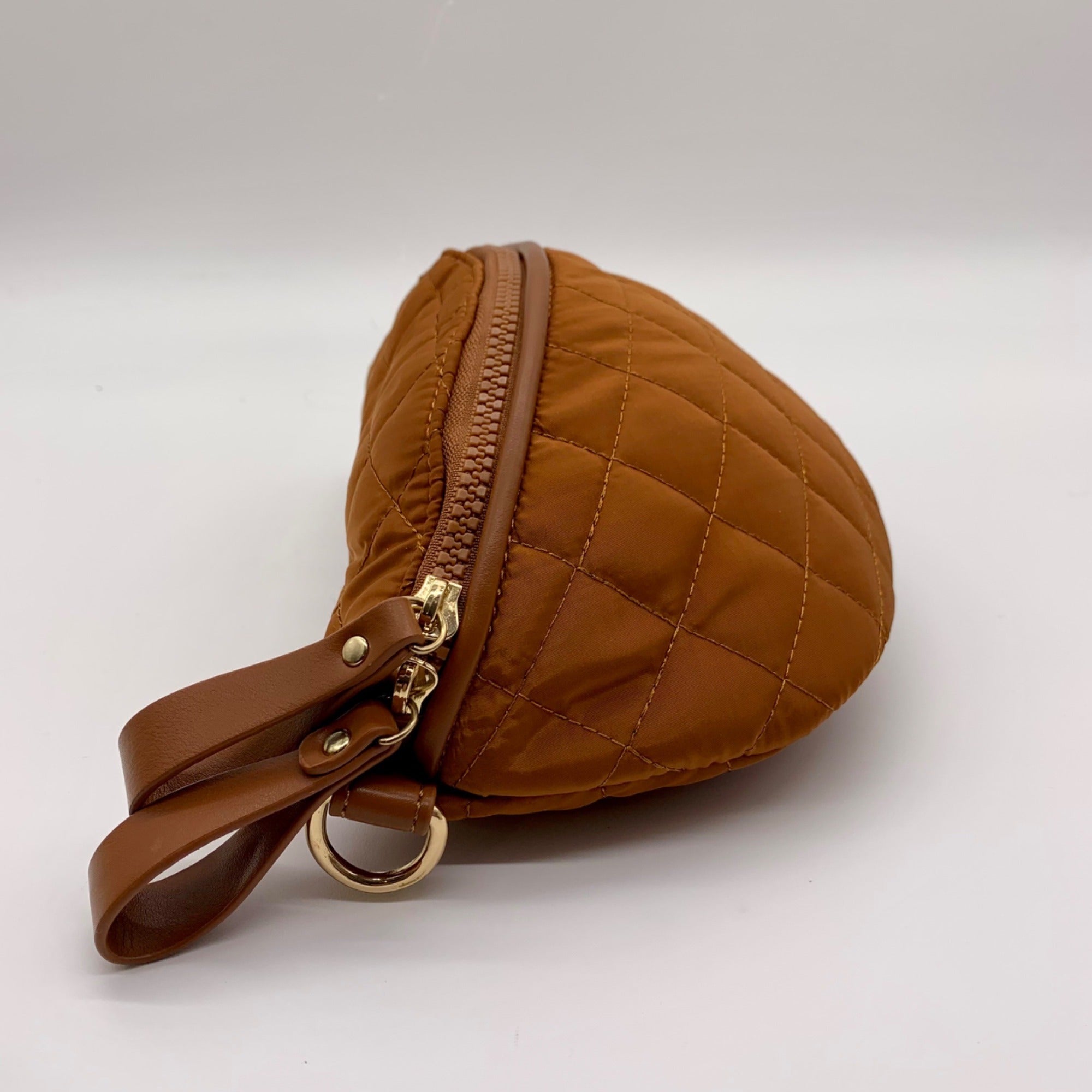 MMS Brands Brown Fabric Waist Bag