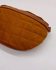 MMS Brands Brown Fabric Waist Bag