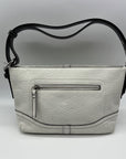 Coach White Vintage Leather Soho Pebbled Hobo Shoulder Bag
