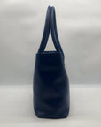 Furla Notturno Deep Blue Saffiano Leather Martha Tote