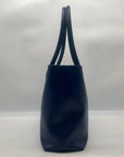 Furla Notturno Deep Blue Saffiano Leather Martha Tote