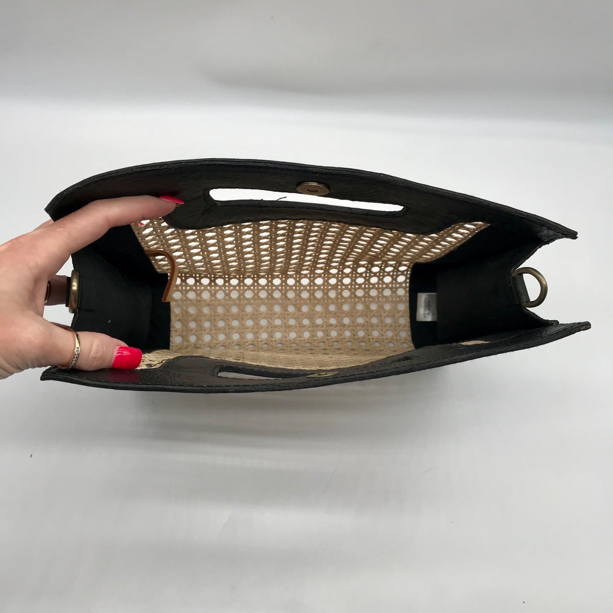 Street Level Black Suna Dorset Convertible Clutch Bag