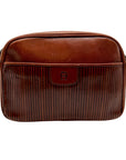 Etienne Aigner Brown Leather Crossbody Bag