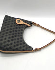 Dooney & Bourke Grey Signature Canvas Hobo Shoulder Bag