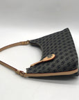 Dooney & Bourke Grey Signature Canvas Hobo Shoulder Bag