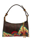 Etro Multicolored Canvas Shoulder Bag