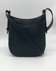 Kate Spade Black Pebbled Leather Leila North South  Crossbody Bag