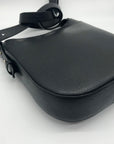 Kate Spade Black Pebbled Leather Leila North South  Crossbody Bag