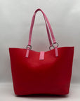 Sydney Love Reversible Red Vegan Leather Tote Bag