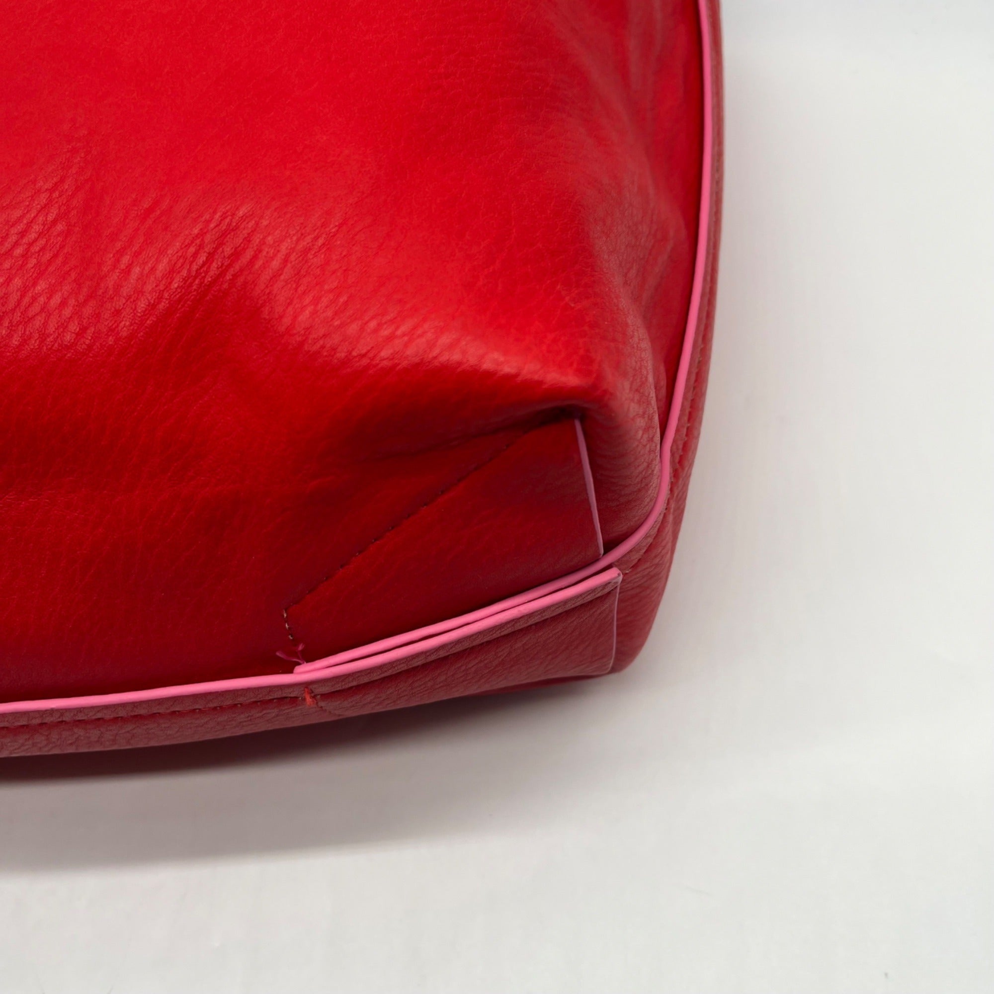 Sydney Love Reversible Red Vegan Leather Tote Bag