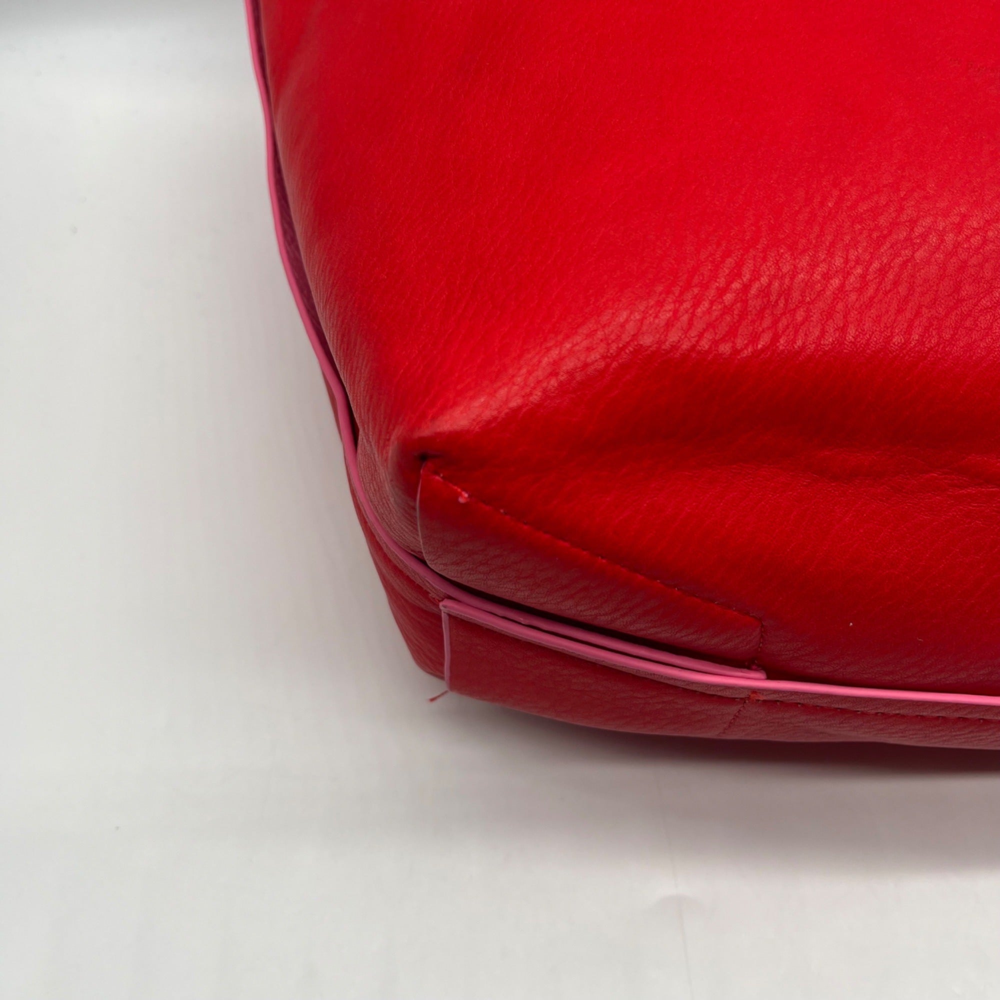 Sydney Love Reversible Red Vegan Leather Tote Bag