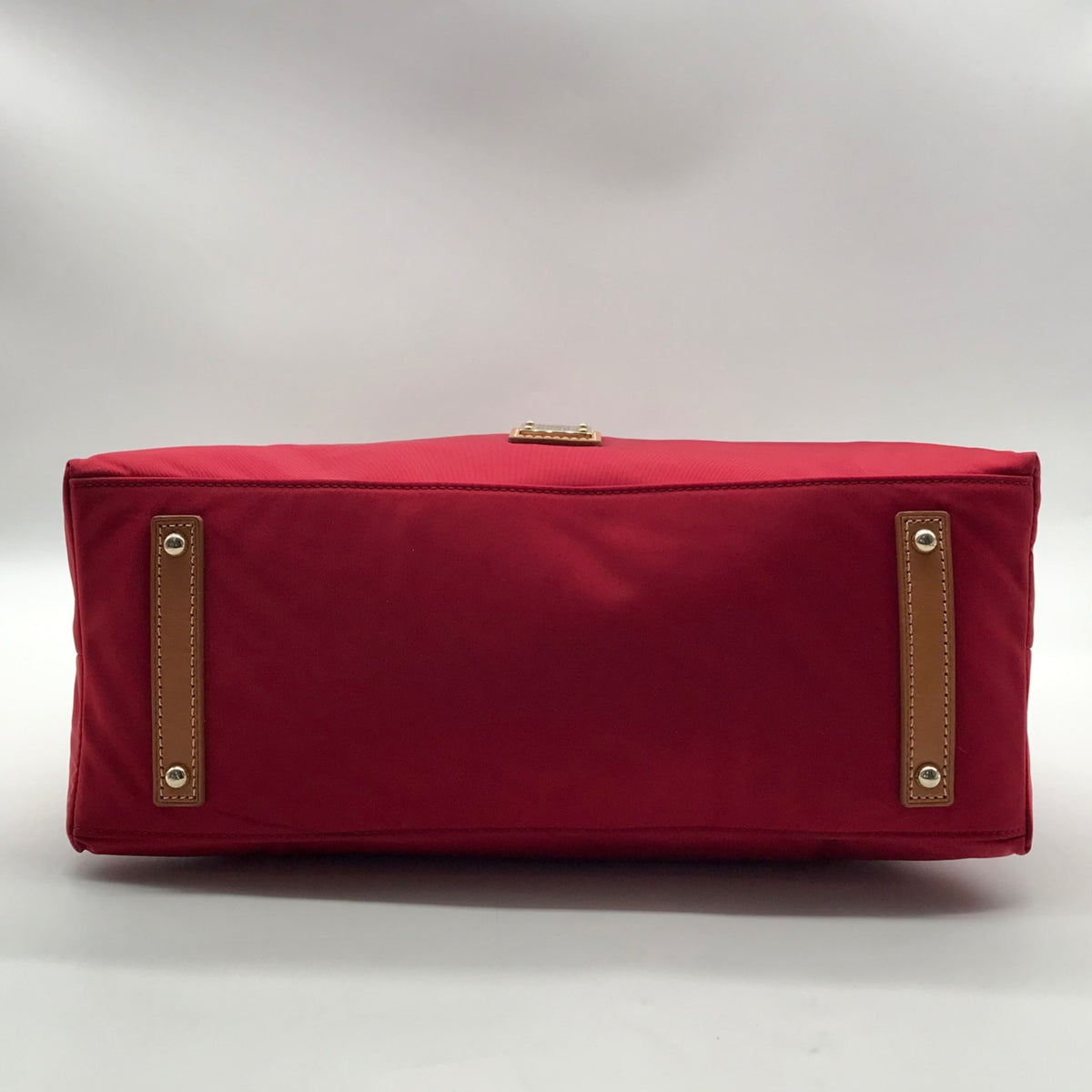 Dooney &amp; Bourke Red Nylon Wayfarer Hobo Bag