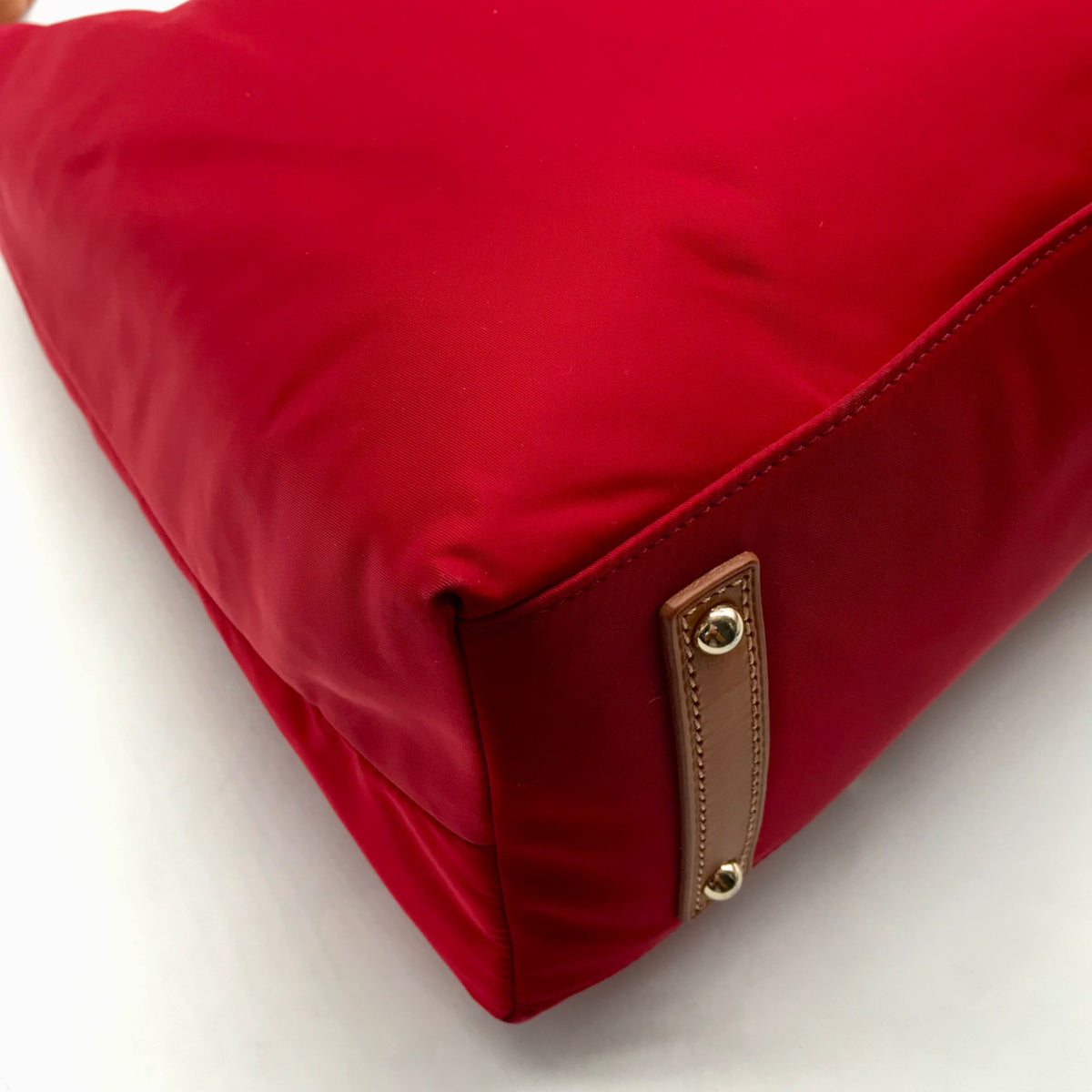 Dooney &amp; Bourke Red Nylon Wayfarer Hobo Bag