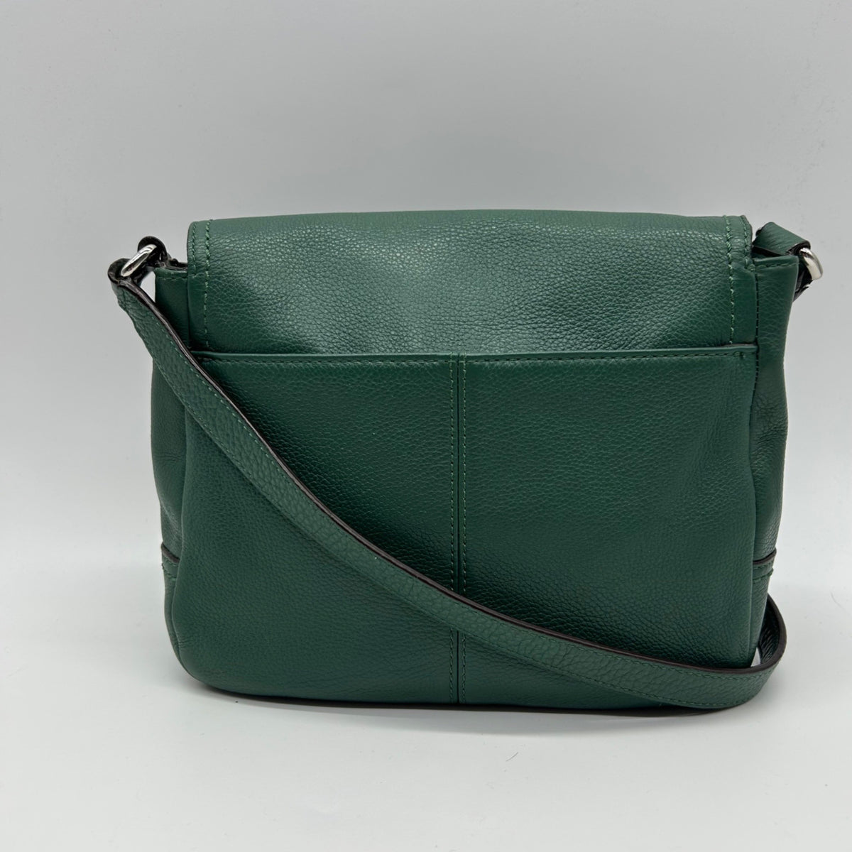 Coach Green Park Leather Turn-Lock Crossbody Bag