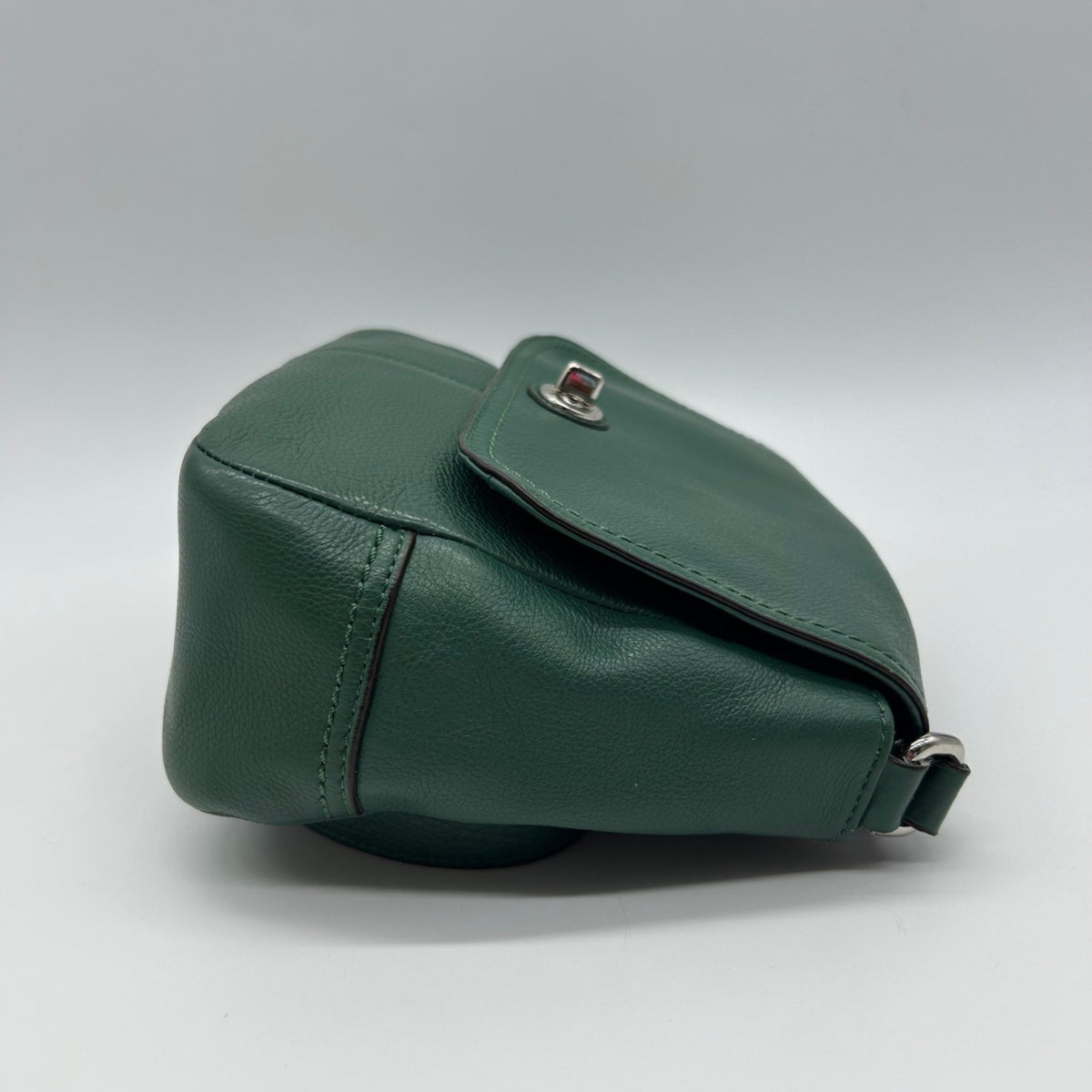 Coach Green Park Leather Turn-Lock Crossbody Bag