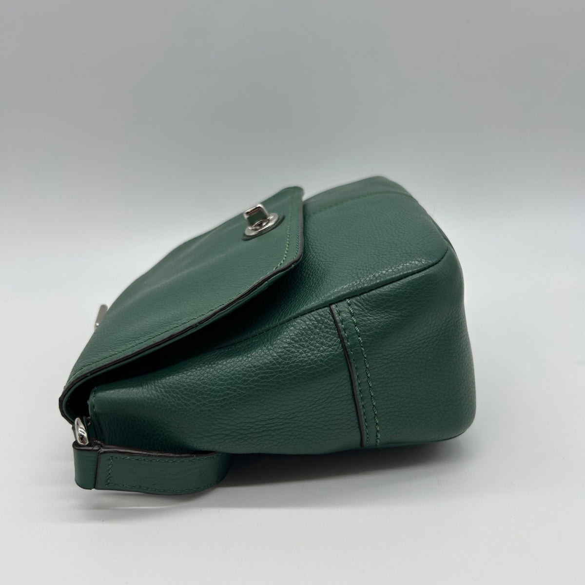 Coach Green Park Leather Turn-Lock Crossbody Bag