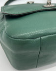 Coach Green Park Leather Turn-Lock Crossbody Bag