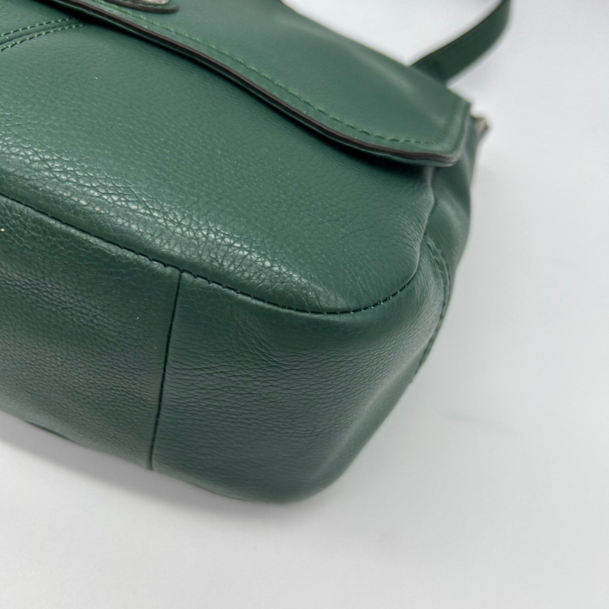 Coach Green Park Leather Turn-Lock Crossbody Bag