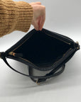 Coach Brown Signature Coated Canvas File Crossbody Bag