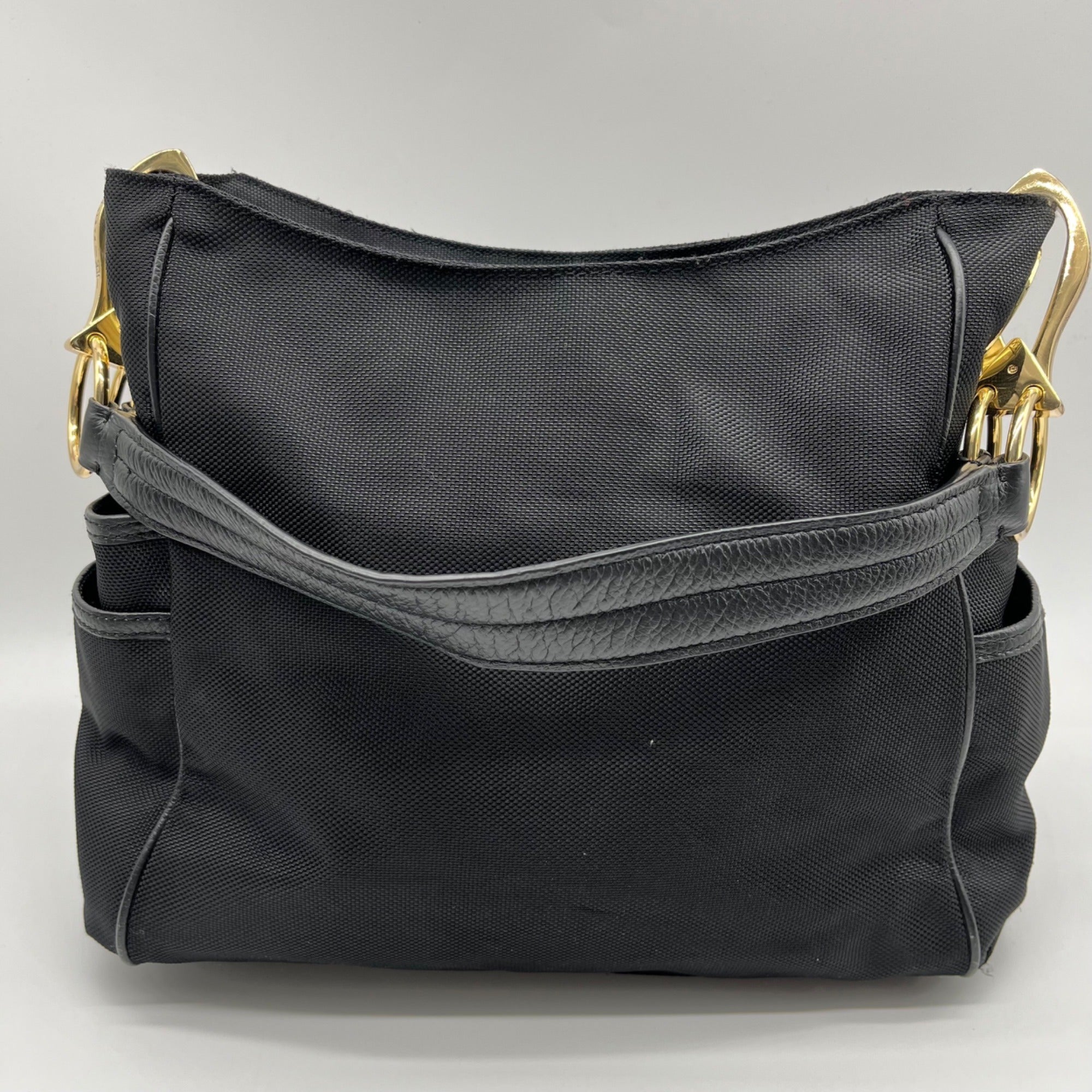 JPK Black Nylon Paris Shoulder Bag