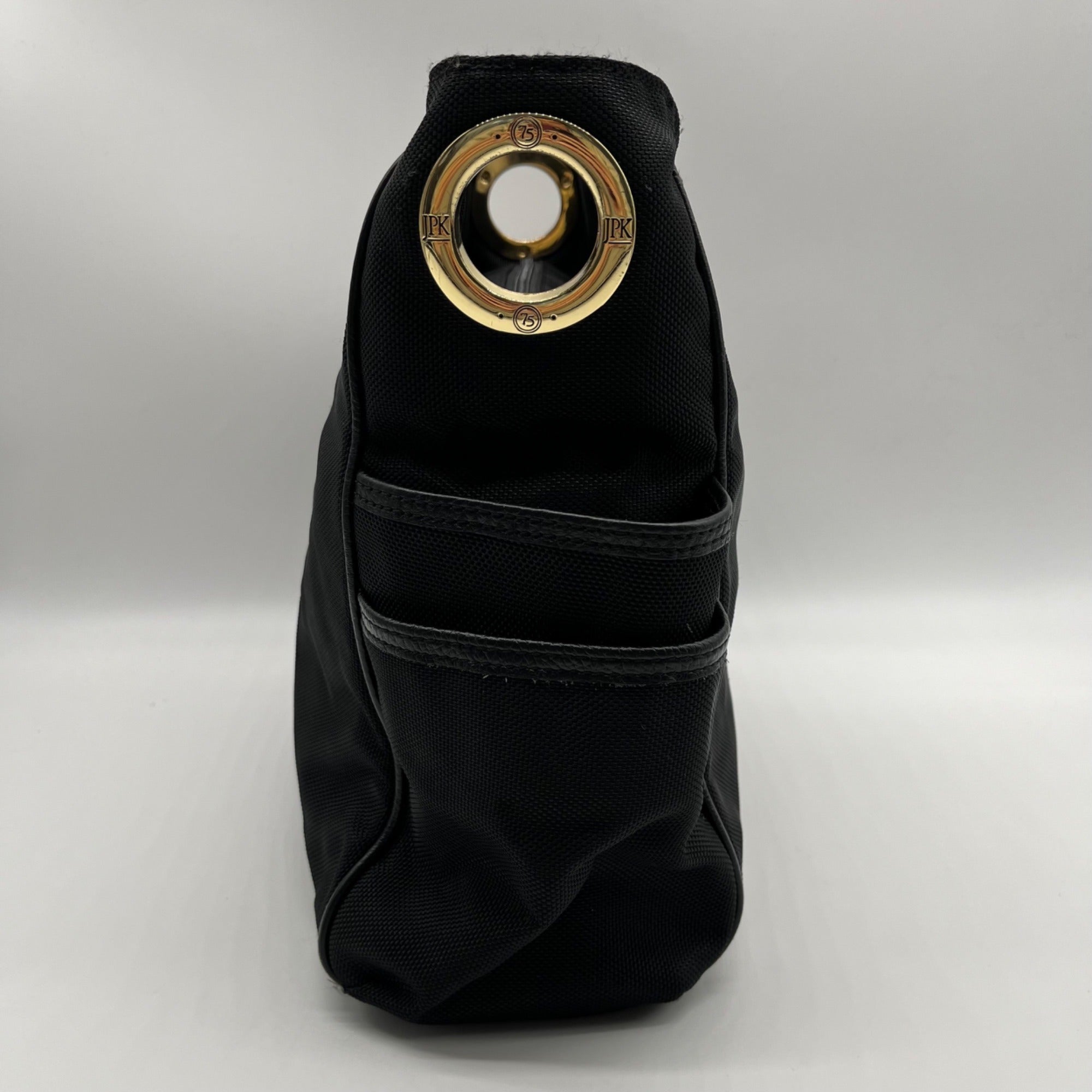 JPK Black Nylon Paris Shoulder Bag