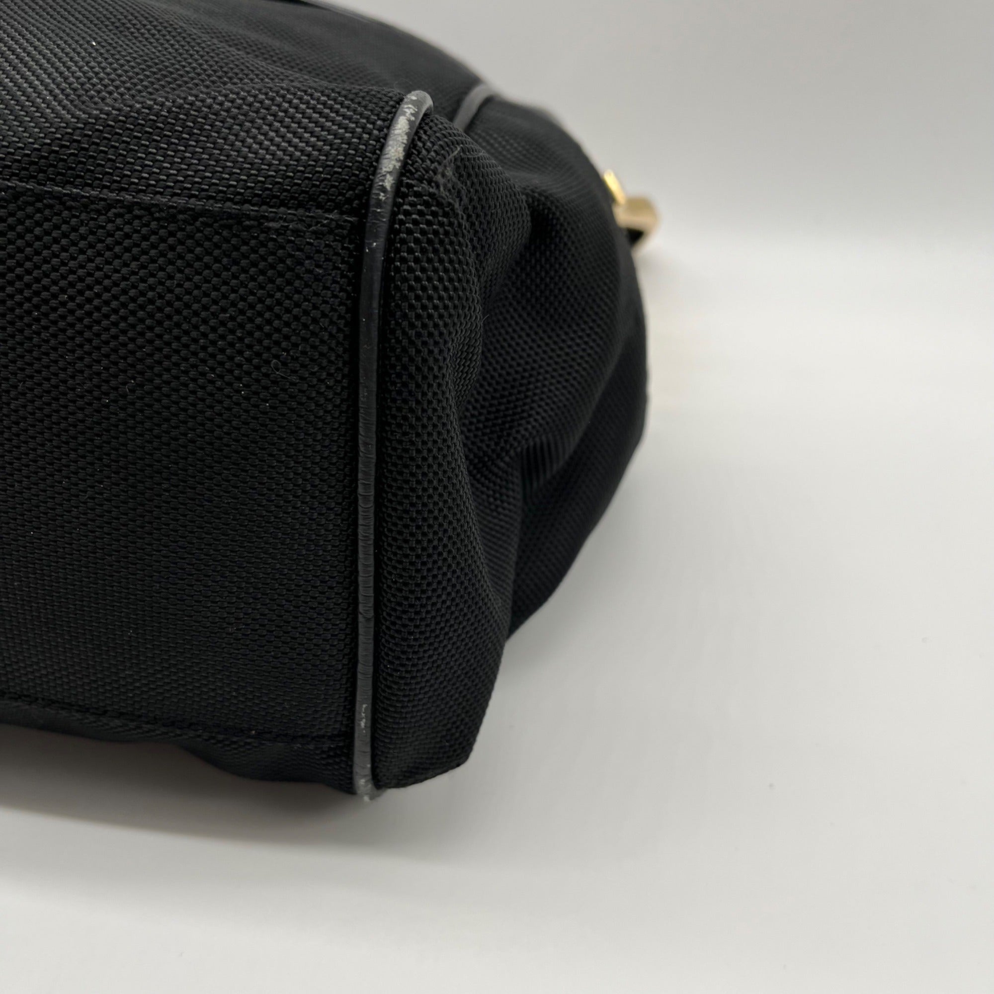 JPK Black Nylon Paris Shoulder Bag