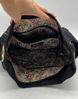 JPK Black Nylon Paris Shoulder Bag