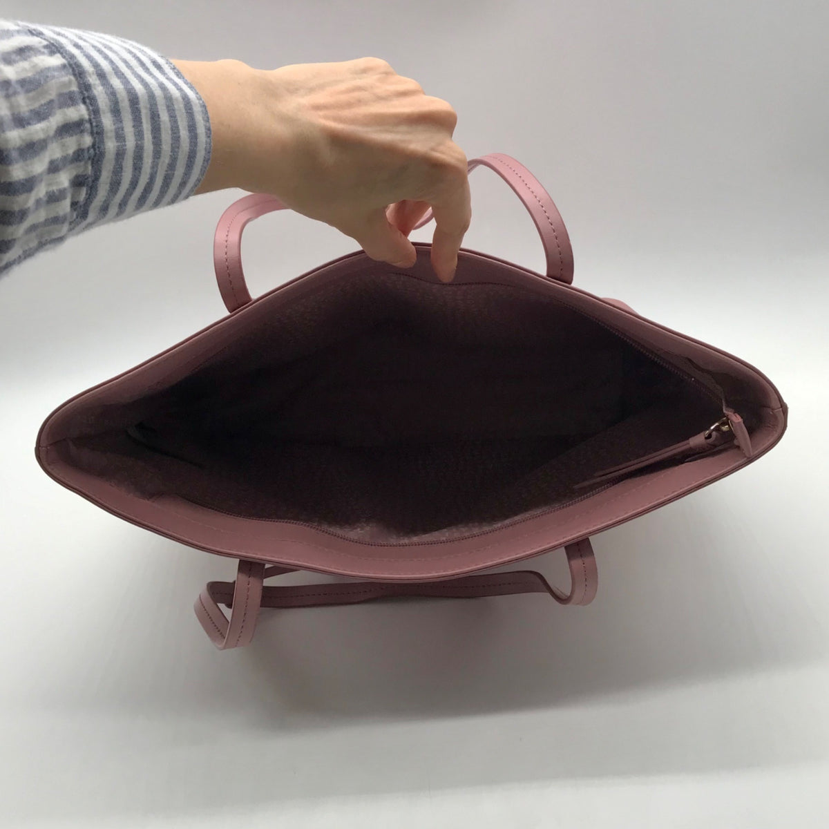 Kate Spade Pink Smooth Leather Tote Bag