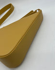 MMS Brown Leather Shoulder Bag