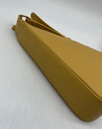 MMS Brown Leather Shoulder Bag