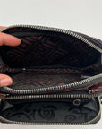 Brighton Brown Wild Tiger Patent Leather Brazos Crossbody