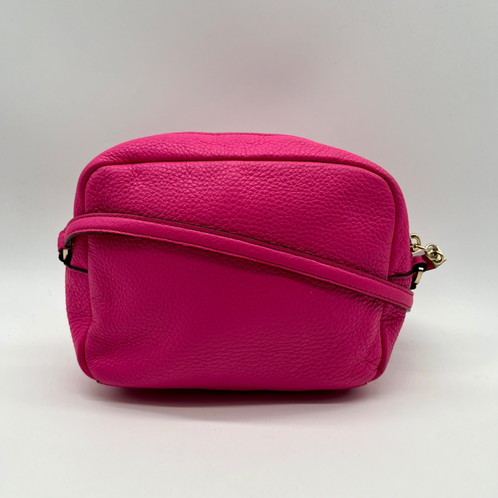 Kate Spade Pink Pebbled Leather Crossbody