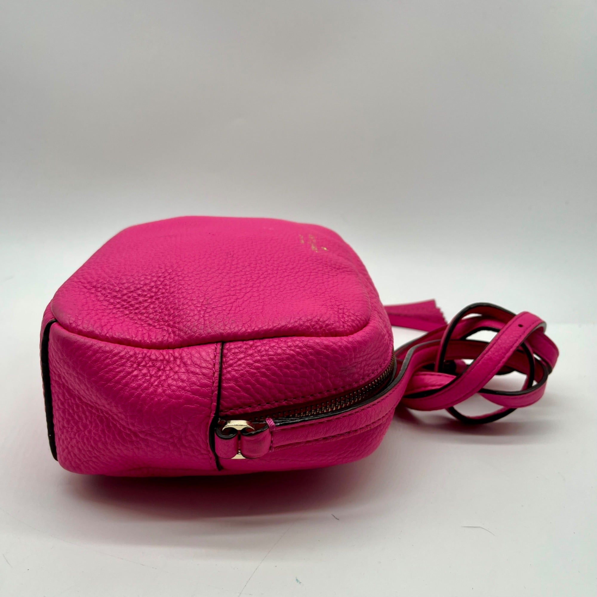 Kate Spade Pink Pebbled Leather Crossbody