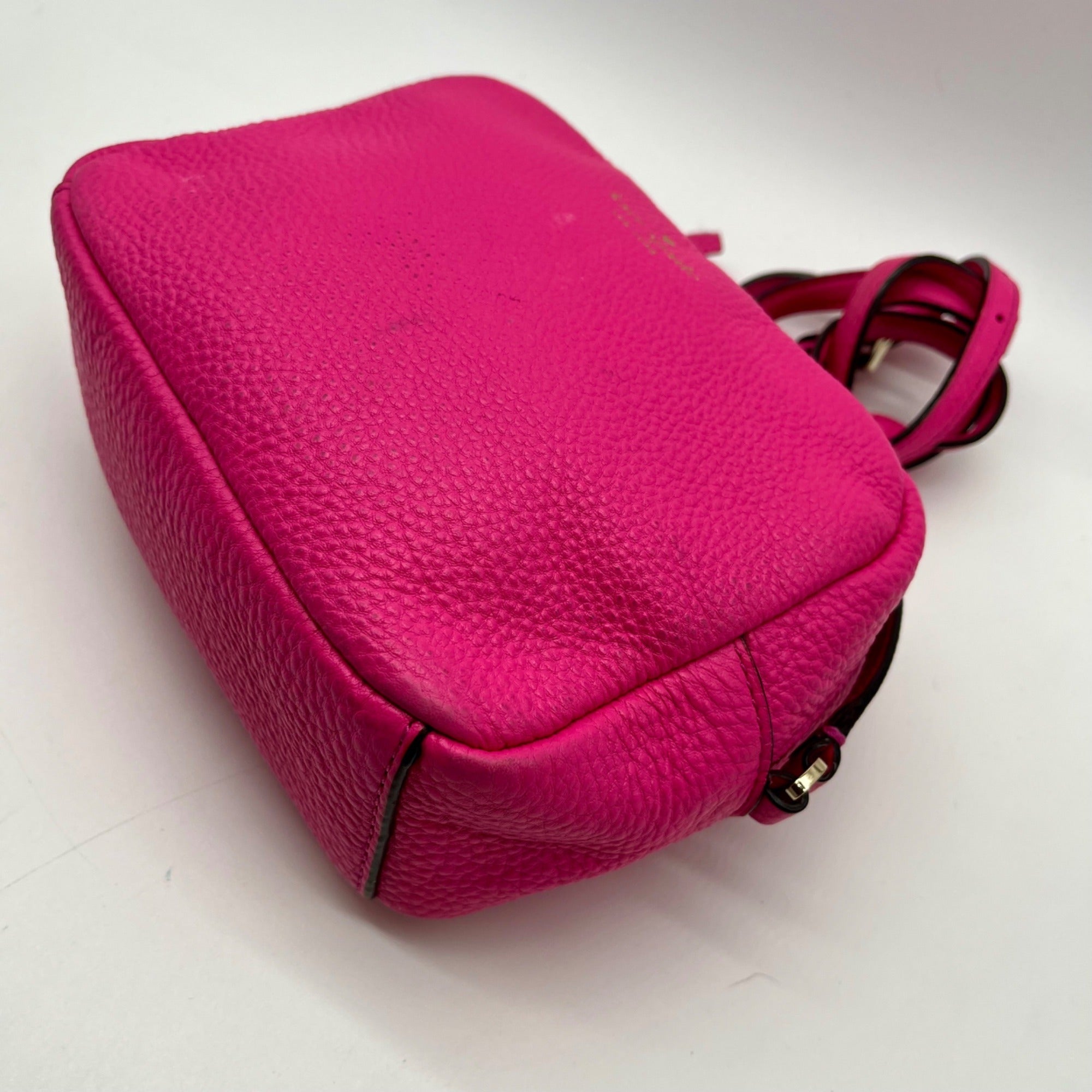 Kate Spade Pink Pebbled Leather Crossbody