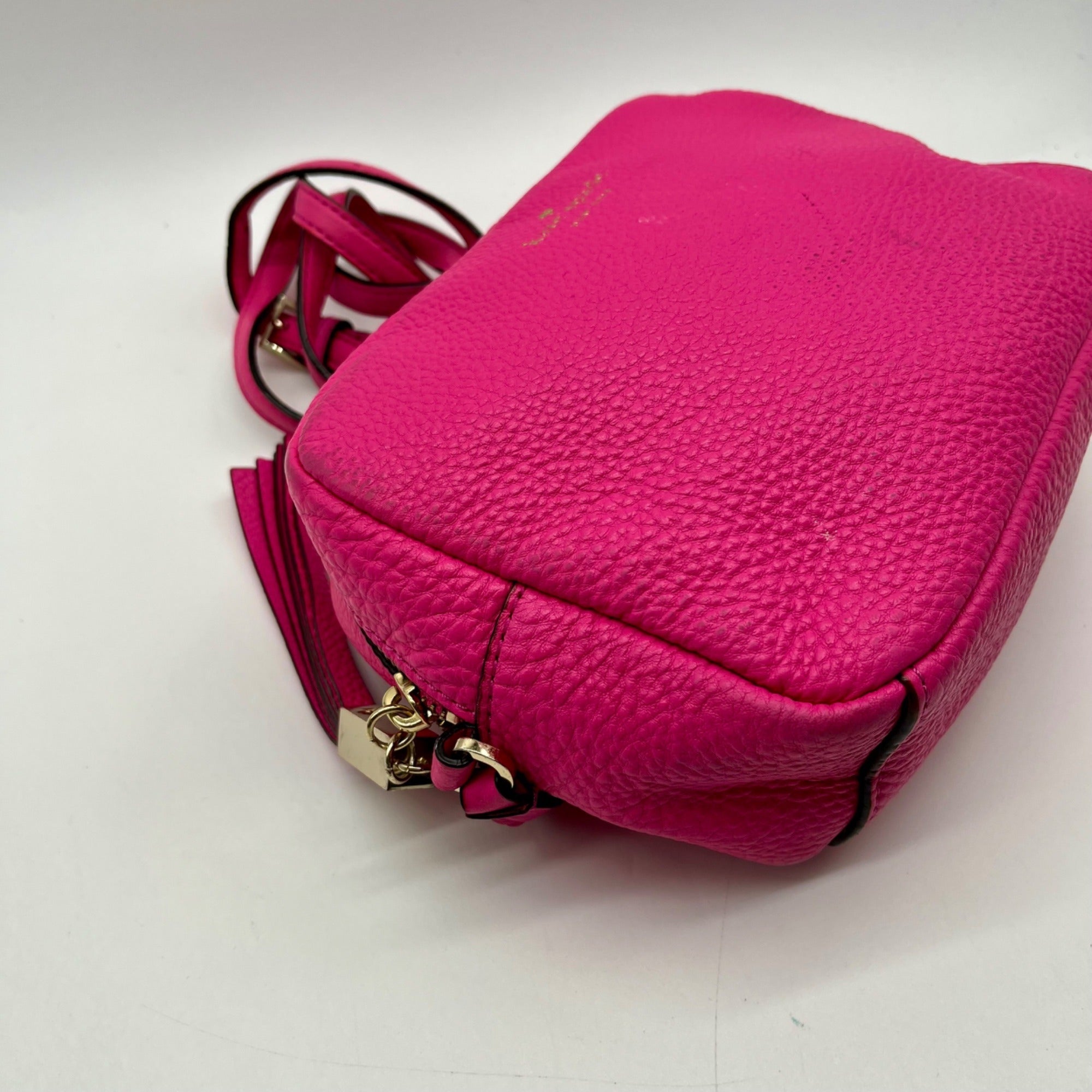 Kate Spade Pink Pebbled Leather Crossbody