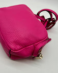 Kate Spade Pink Pebbled Leather Crossbody