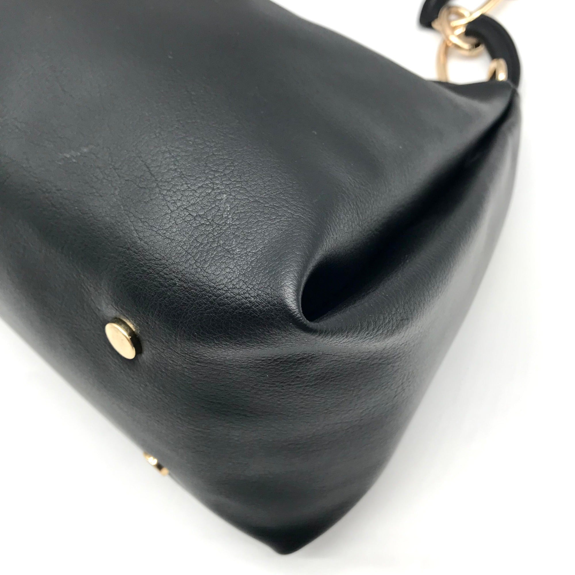 I.N.C. International Concepts Black Nattah Chain Convertible Shoulder Bag