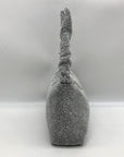 I.N.C International Concepts Silver Mesh Scrunch Shoulder Bag