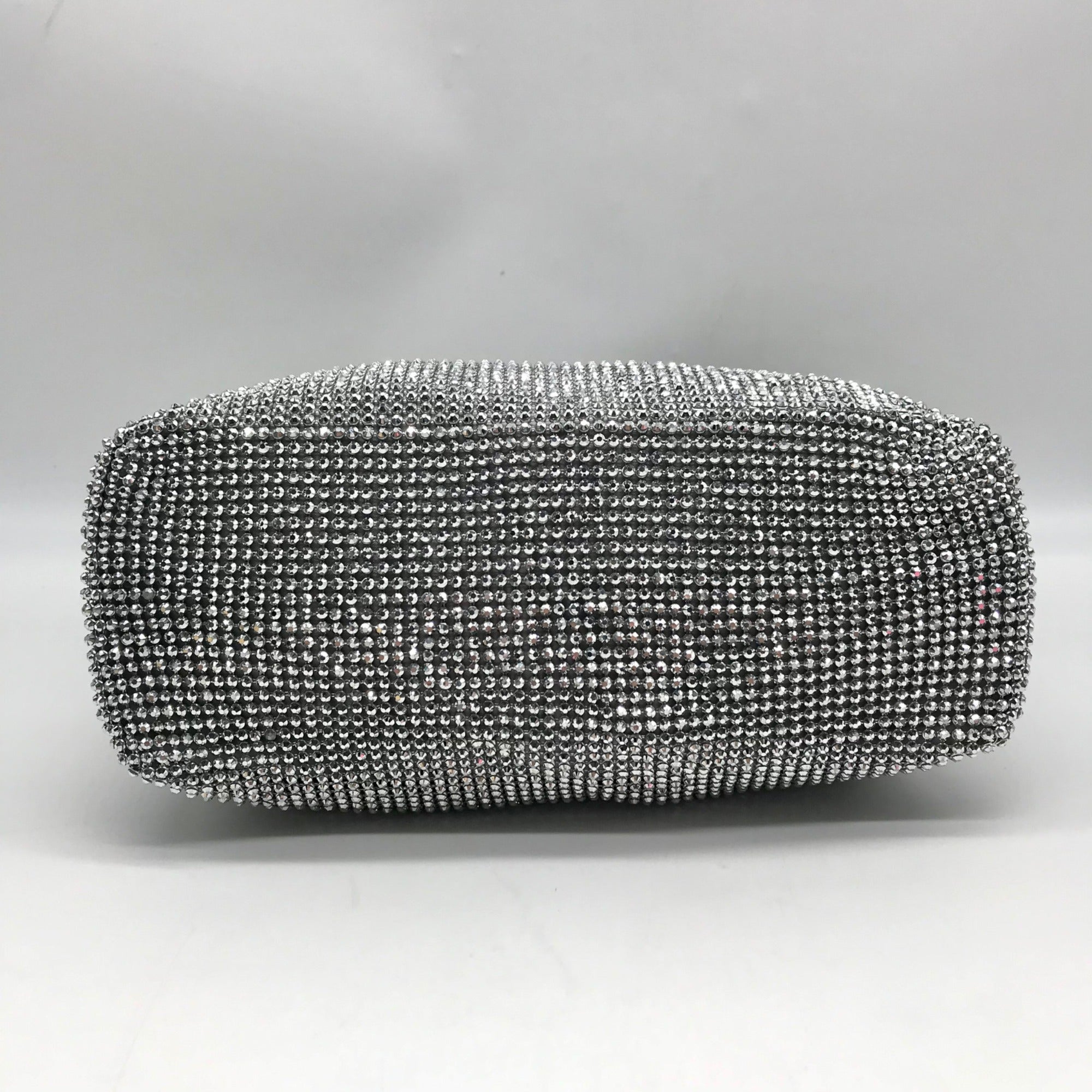 I.N.C International Concepts Silver Mesh Scrunch Shoulder Bag