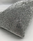 I.N.C International Concepts Silver Mesh Scrunch Shoulder Bag