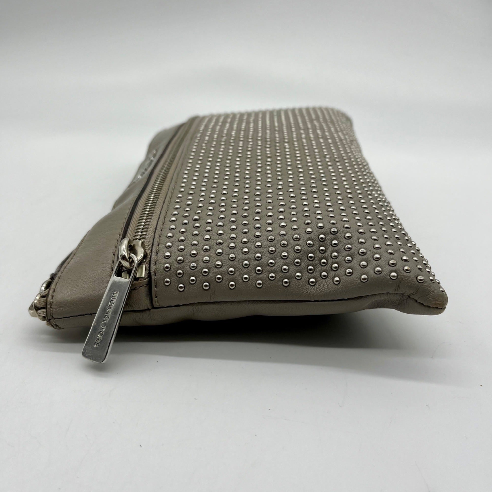 Michael Kors Gray Travel Large Clutch/Wristlet