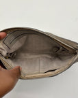 Michael Kors Gray Travel Large Clutch/Wristlet