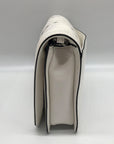 Rebecca Minkoff White Quilted Leather Chevron Love Crossbody