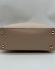 Michael Kors Soft Pink Leather Charlotte East West Top Zip Tote bag