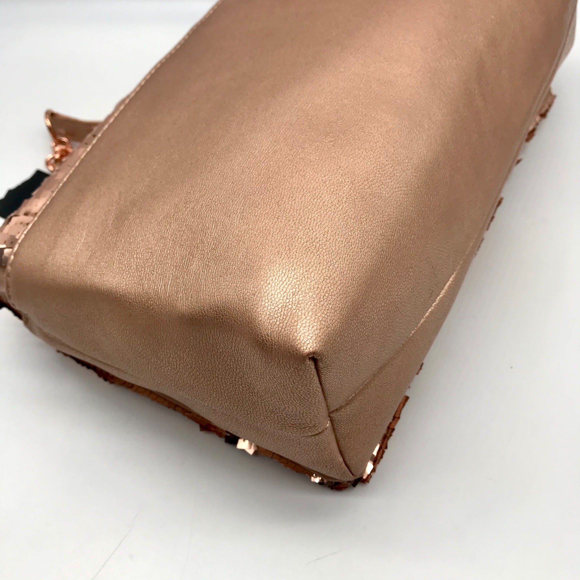 I.N.C. International Concepts Rose Gold Sequin Ajae Crossbody Bag