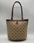 Dooney & Bourke Beige Signature Canvas Tote Bag