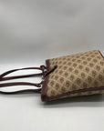 Dooney & Bourke Beige Signature Canvas Tote Bag